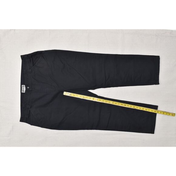 Duluth Trading Co. Men's 42x32 Flex Fire Hose Black Carpenter Pants Lined Winter - Picture 3 of 8